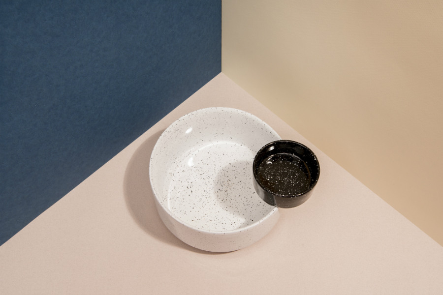 DYECLIBBW Чаша сервировочная eclipse для салата и соуса Doiy  - Вид №2