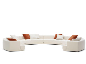 Модульный тканевый диван