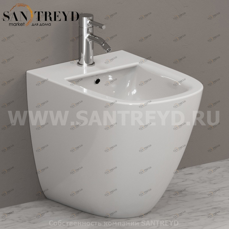 LA010BI Биде напольное STOCKHOLM Ceramica Globo