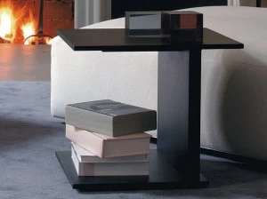 Verzelloni Прямоугольный журнальный столик из фанерованной древесины Jim