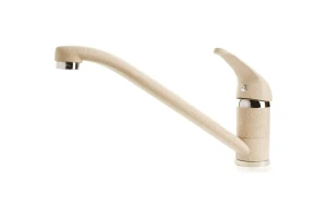 Кухонный смеситель Z3322 белый GranFest QUARZ