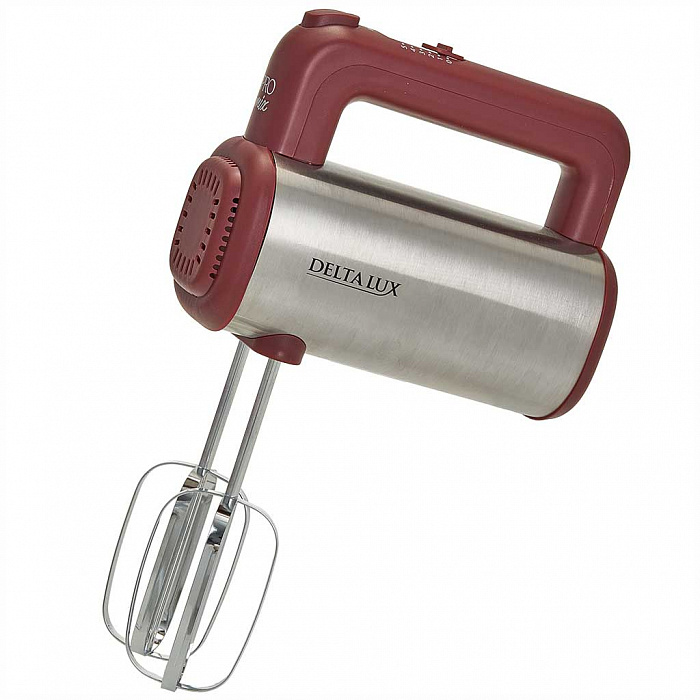 5354878 Миксер DELTA LUX DE-7704 красный STDN-0012274