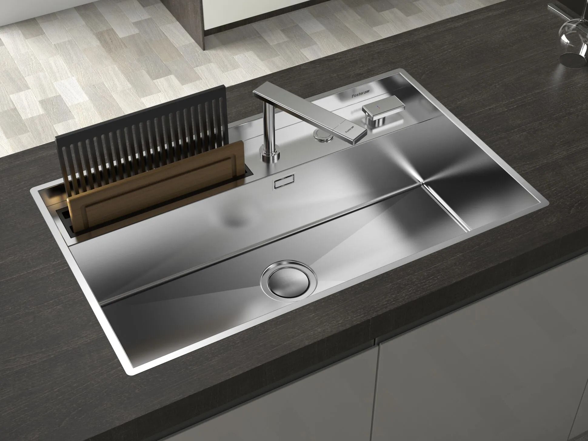 Раковина из нержавеющей стали Foster Galante ARCH-00093394 - Вид №6