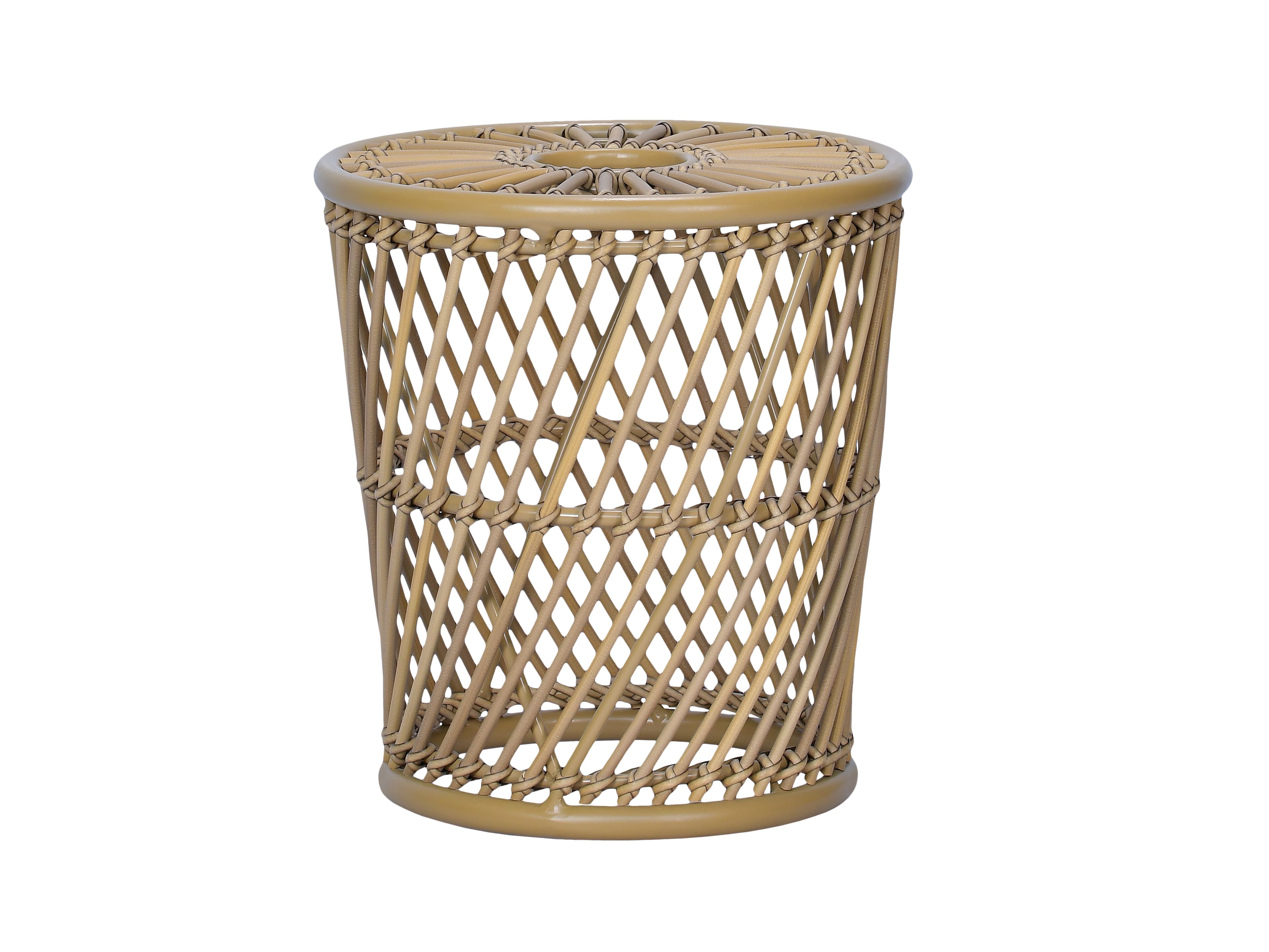 Высокий круглый садовый журнальный столик из синтетического волокна cbdesign ARCH-00120360 - Вид №8