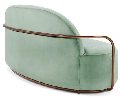 Scarlet Splendour 3-х местный бархатный диван 88 secrets sun-id-1391930 - Вид №3