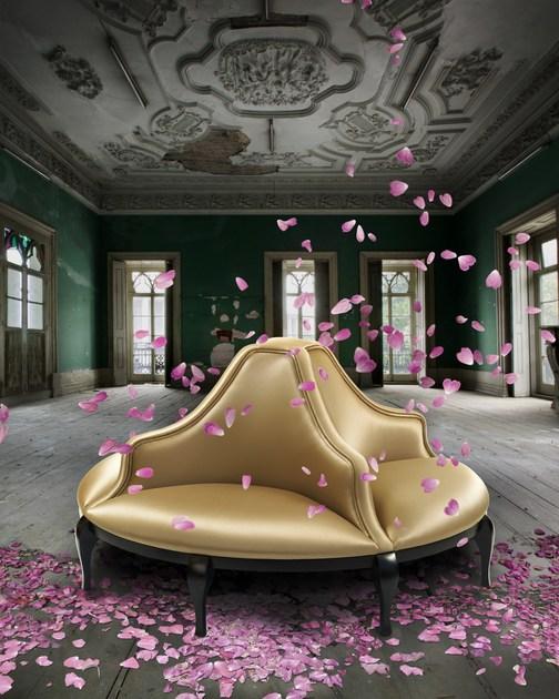 Munna Мягкая круглая скамья Fetiche sun-id-1506311 - Вид №2