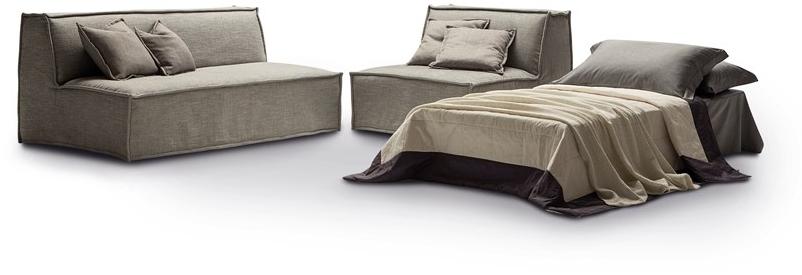 Milano Bedding Мягкий пуф со съемным чехлом из ткани Tommy sun-id-1485605 - Вид №1