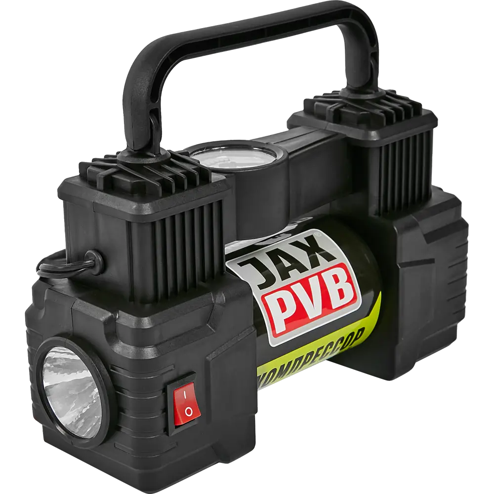 Автомобильный компрессор JAX PVB Amax для шин с манометром 89335142 STLM-1530996