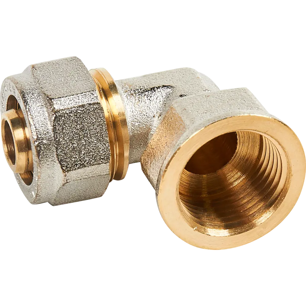 Угол комбинированный 90° Aquasfera 1/2"x16 мм ВР никелированная латунь 027-8741 82890162 STLM-2192318 