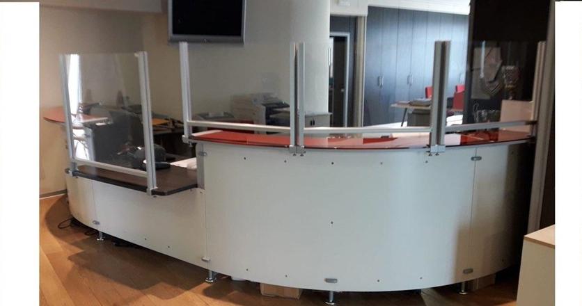 STUDIO T Прозрачная перегородка стола Protector Panscrivaniainuno - Вид №2