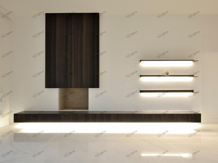 Maiullari Стена для хранения из дерева на заказ sun-id-1444573