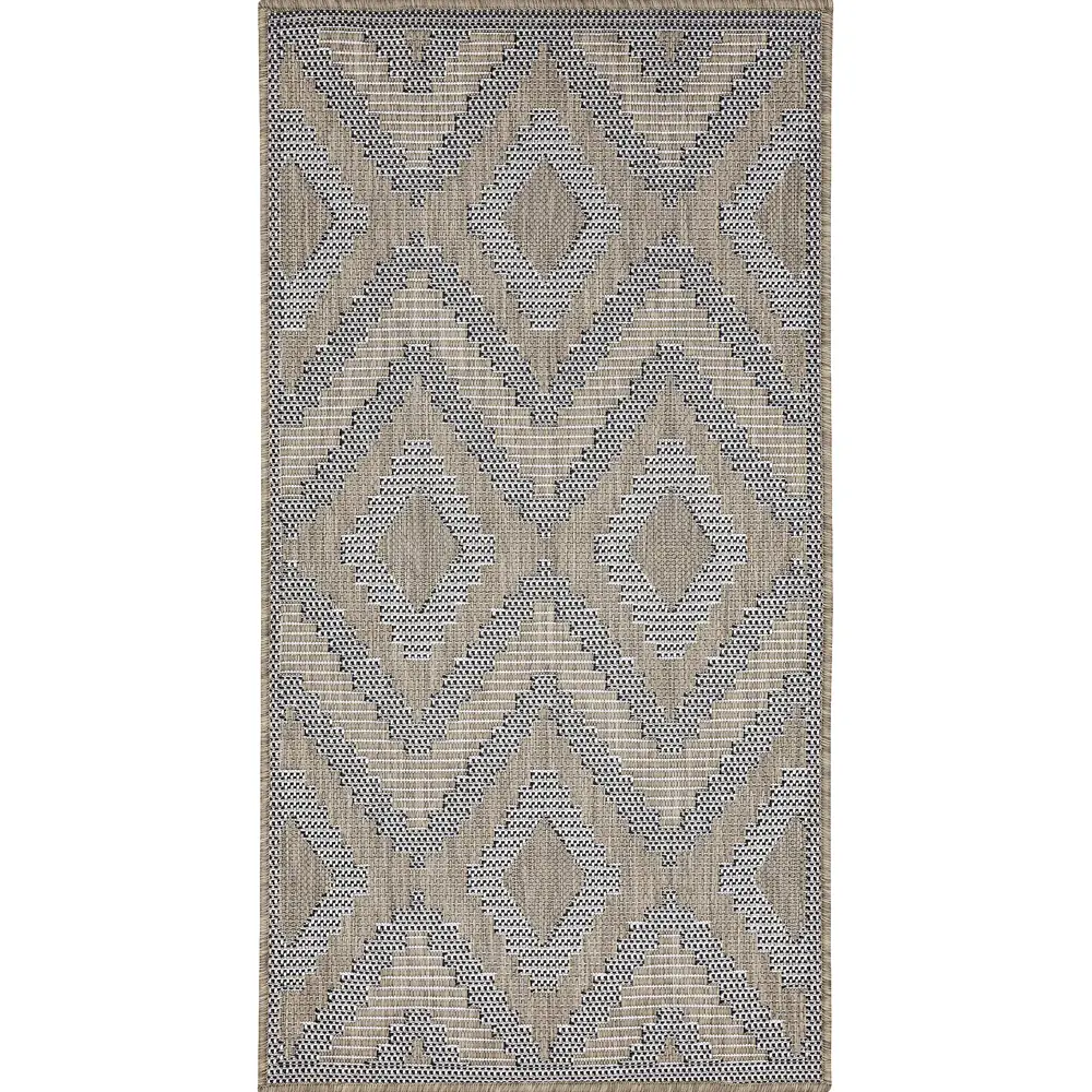 Циновка Дели 50x80 см полипропилен 81414_50512 цвет бежевый ROYALTAFT STLM-2052831 - Вид №1