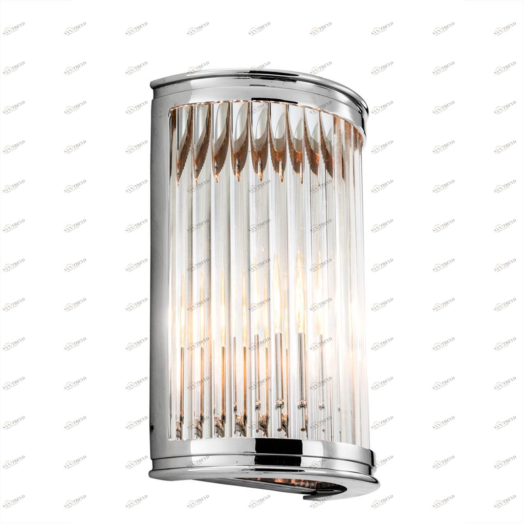 Светильник настенный серебристый Wall Lamp Alice 111095 EICHHOLTZ  00-3882665 Серебро 