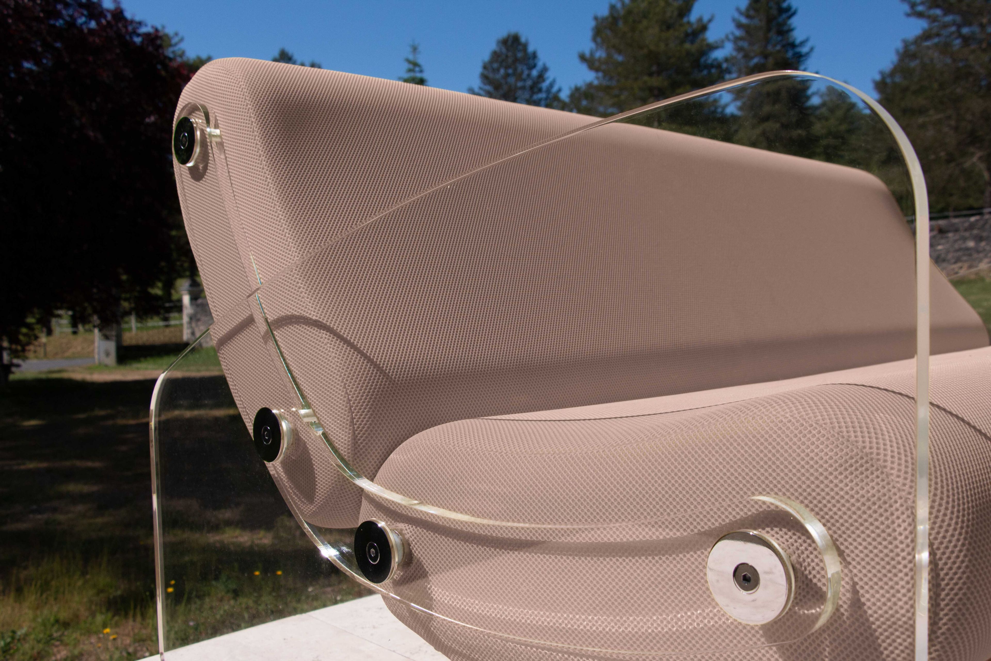 Кресло из ПММА и ткани с подлокотниками KUUMO MW03 ARCH-00044587 - Вид №9