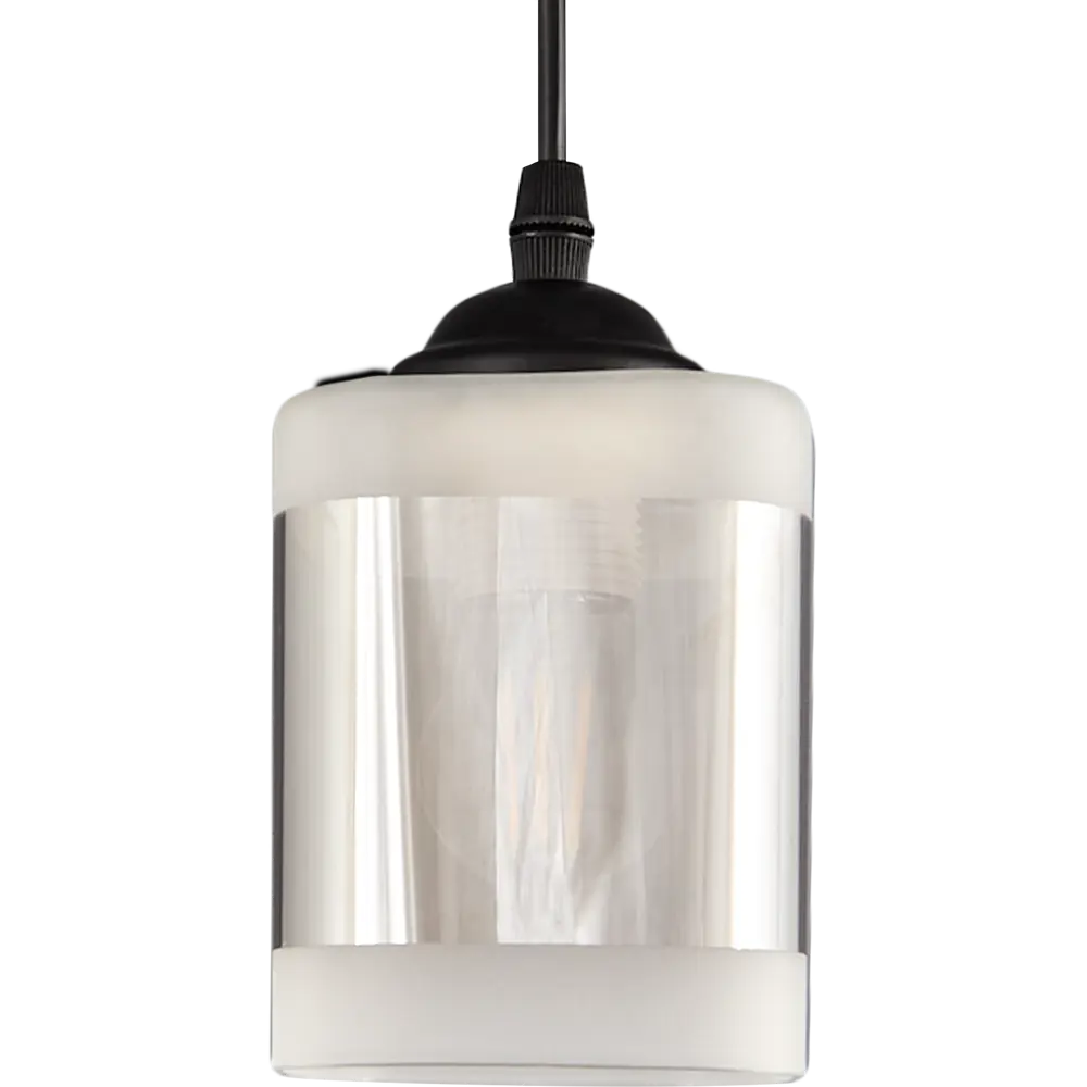 Подвесной светильник Jlight Kira 3122/1P E27 60 Вт, цвет черный/хром 83279123 STLM-2209517  - Вид №4