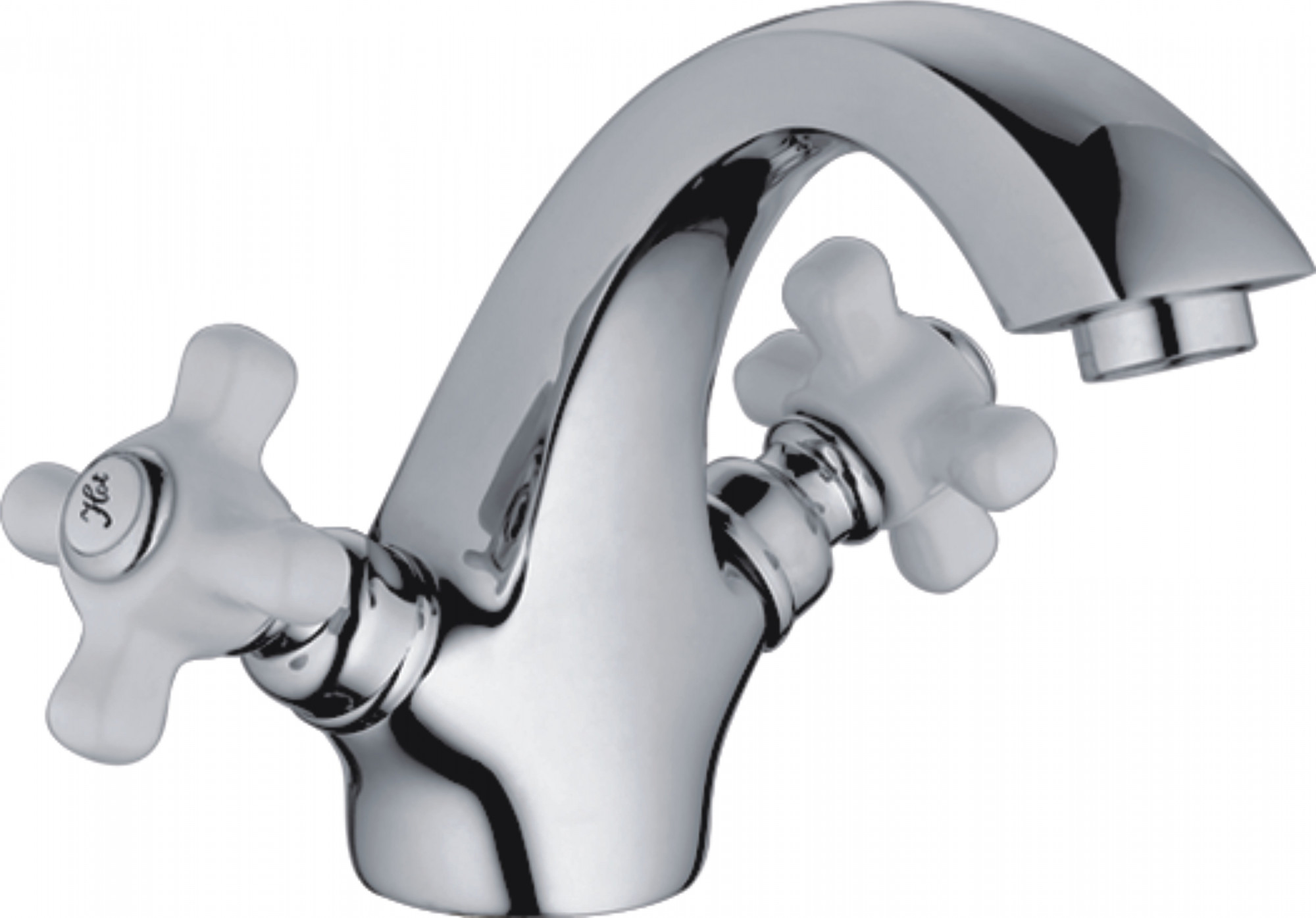 HB1018 Смеситель для раковины , хром Haiba 