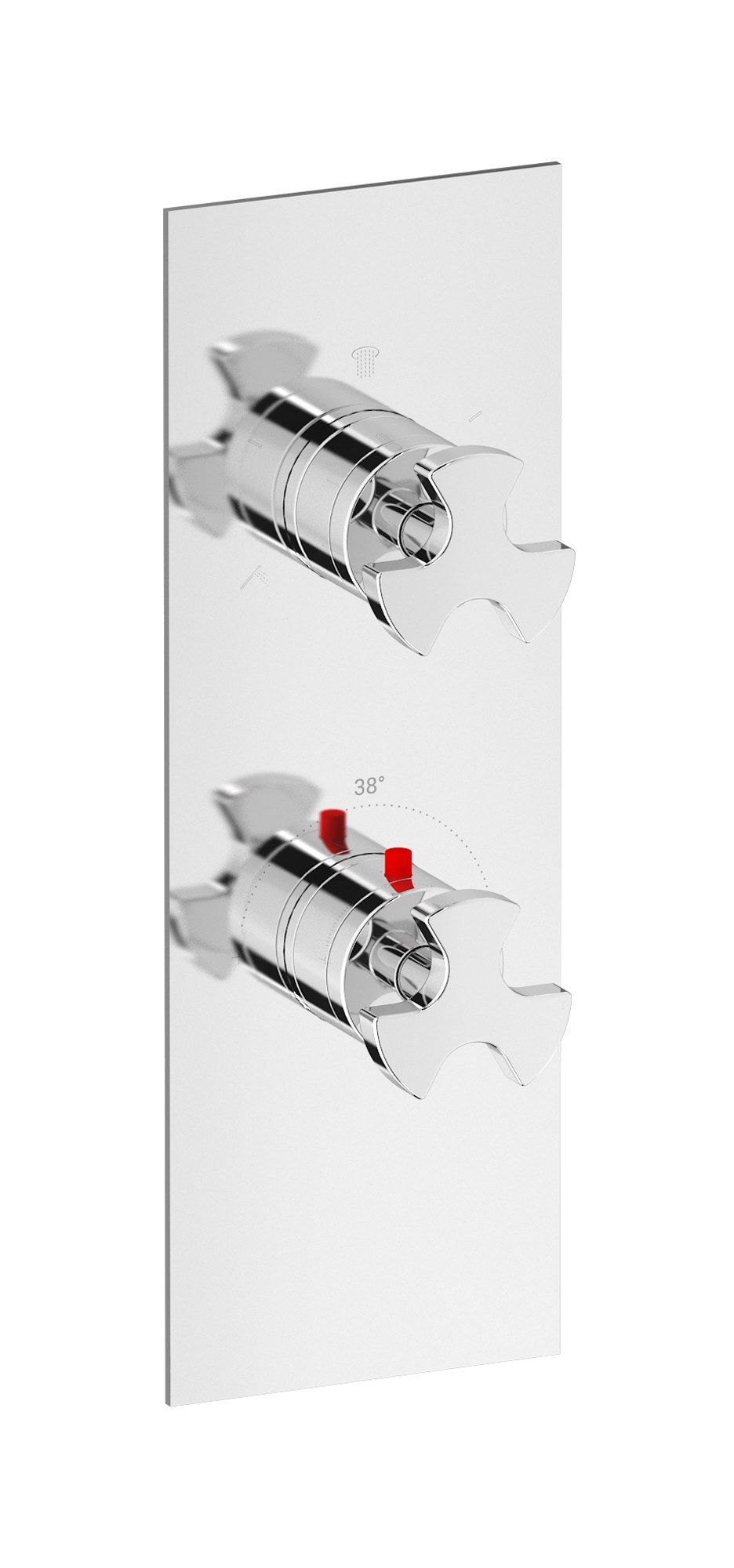 Термостатический смеситель для душа с переключателем IB Aqua ARCH-00119873 - Вид №2