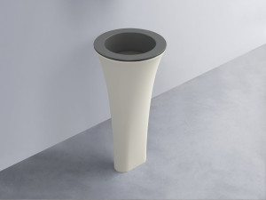 AMLA45-CM+AMPILT-FN+AMCOLT-TL Раковина Amedeo Tondo отдельностоящая cielo Enjoy + Amedeo