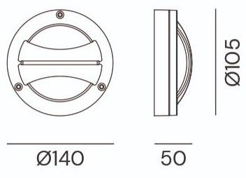 Il Fanale Бра для улицы из латуни Marina 247.04.oo - Вид №1