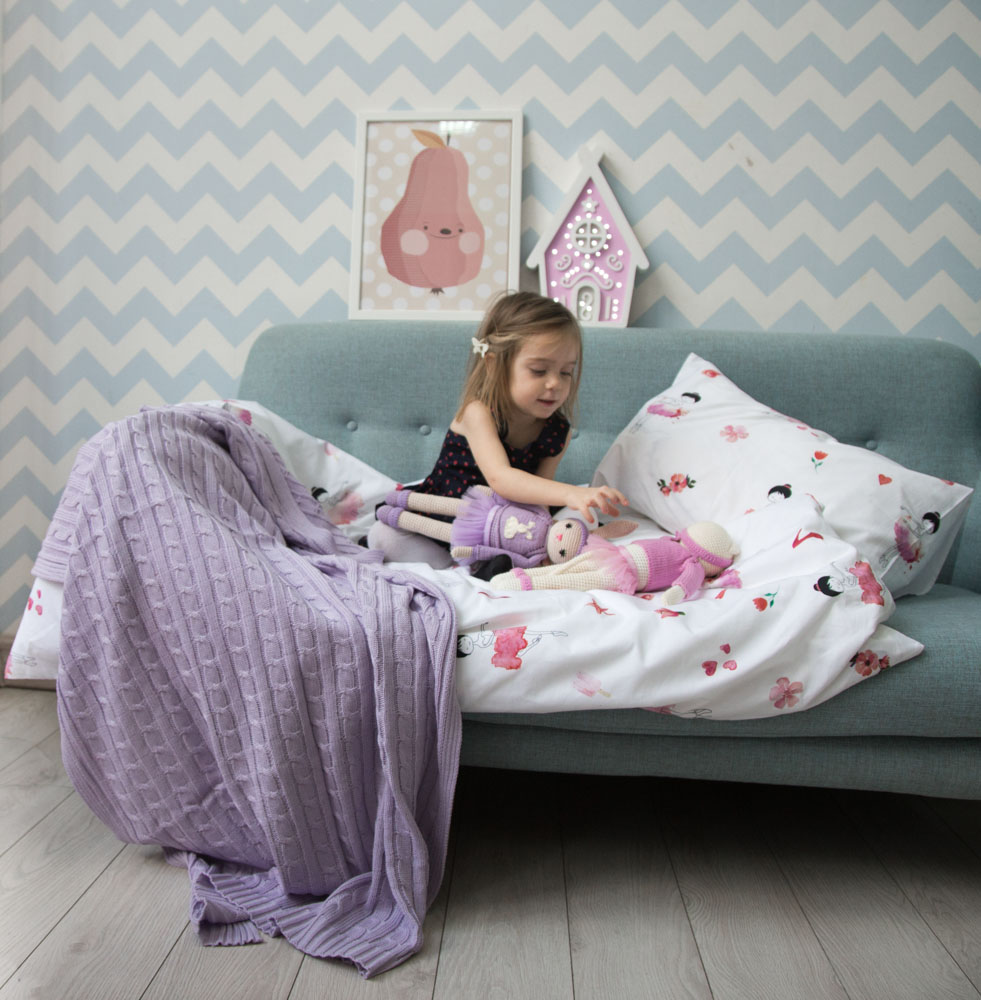 Комплект детского постельного белья "Балерины" VAMVIGVAM  282096 Белый;розовый Santreyd  - Вид №2