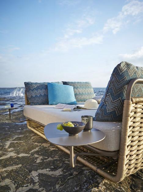 Roberti Мягкая садовая кушетка Portofino 9765 - Вид №5