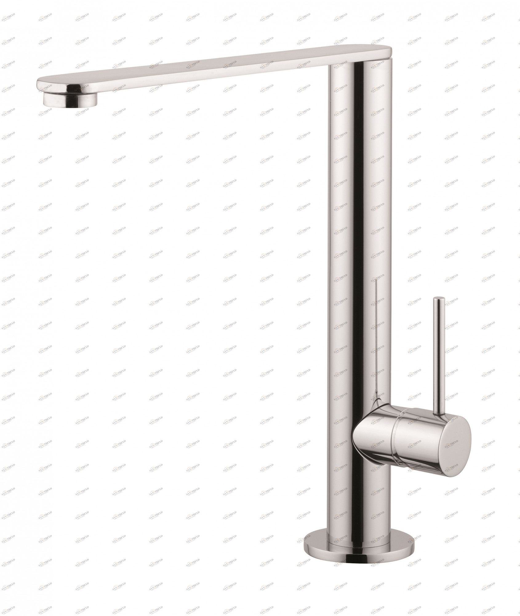 Латунь. 407. Смеситель для кухонной мойки. Quadrodesign Brass