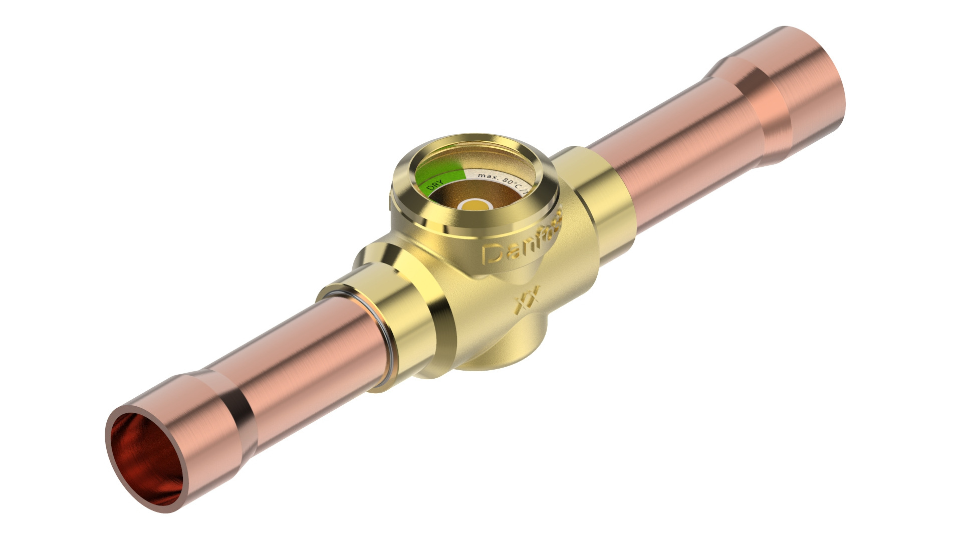 Danfoss SGP N — Смотровые стекла с индикатором влажности SGP 1/2 RX Cтекло cмотровое 014L0002  - Вид №3