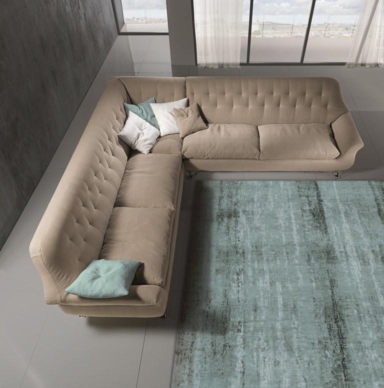 Carpanelli Модульный тканевый диван с шезлонгом Cherubino Di11 - Вид №1