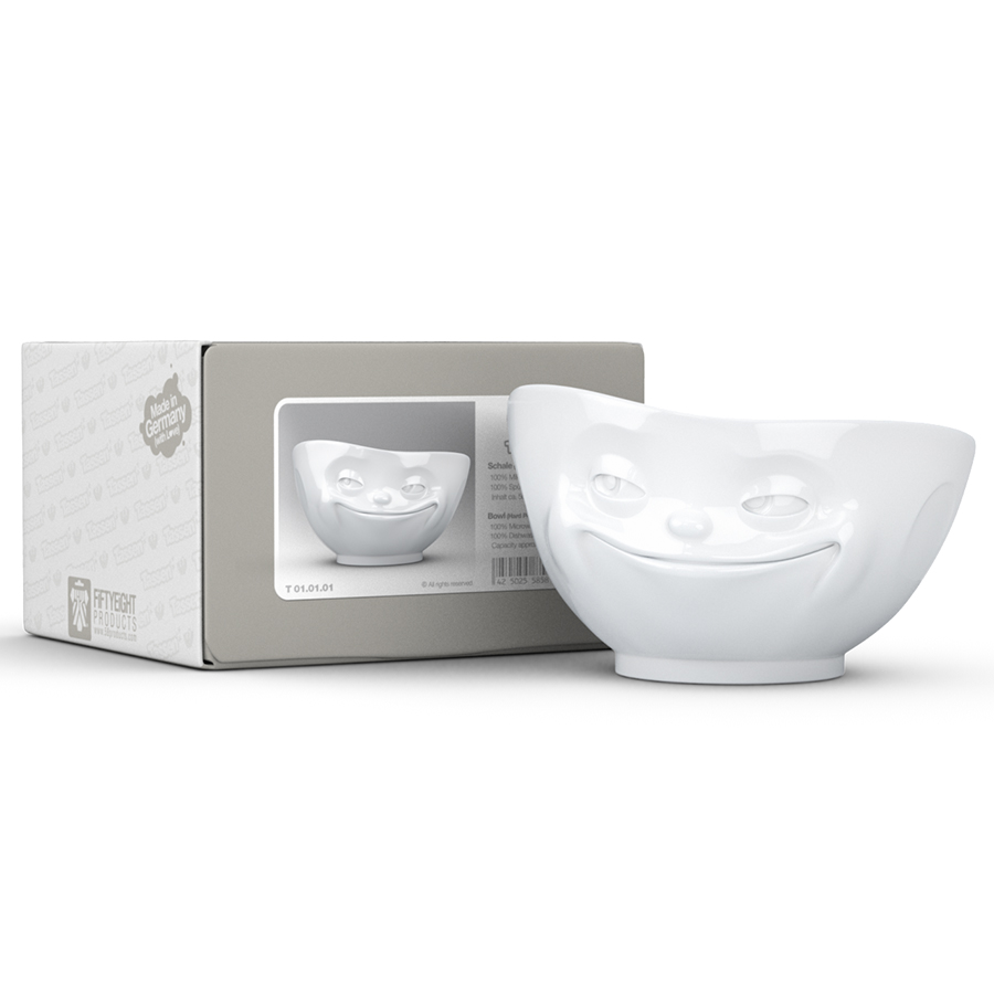 T01.01.01 Чаша tassen grinning 500 мл белая Tassen by FIFTYEIGHT PRODUCTS  - Вид №12