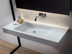 Подвесная раковина настенная овальная Nic CULT белая