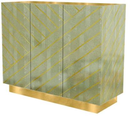 Scarlet Splendour Буфет лакированный с распашными дверцами Nesso sun-id-1500874 - Вид №2