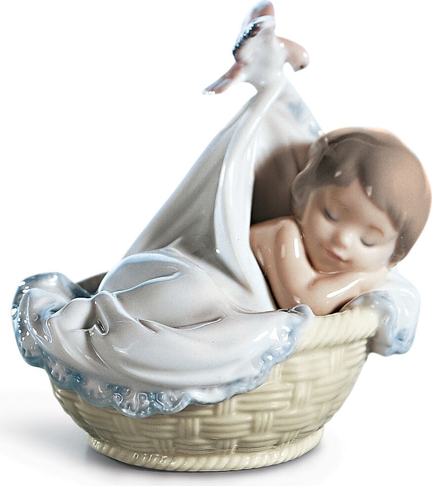 10668992 LLADRO Фигурка Lladro "Сладкие мечты" 14x13см Фарфор Lladró 