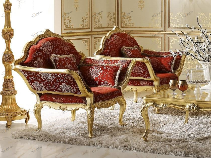 Andrea Fanfani Кресло из ткани с подлокотниками Opera 733