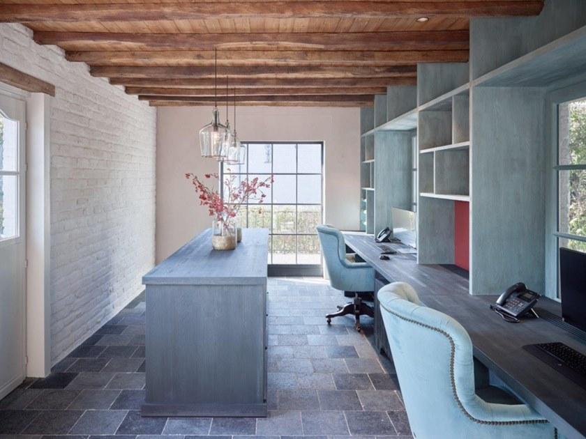 CREARTE COLLECTIONS Велюровое вращающееся кресло для руководителей с регулируемой высотой и подлокотниками  72  - Вид №1