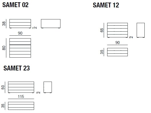 Ткань диван In Stock Gervasoni ARCH-00112852 - Вид №7