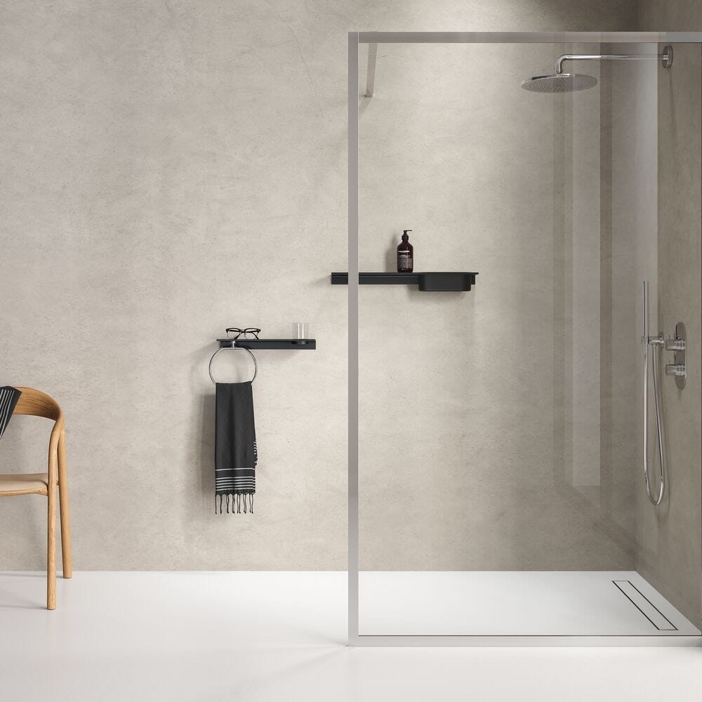 Металлическая полка для ванной комнаты Geesa Leev ARCH-00137661 - Вид №7