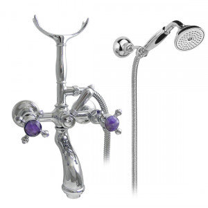 2102 ** 09 Комплект ванны с дуплексным душем Nicolazzi Series Le Pietre