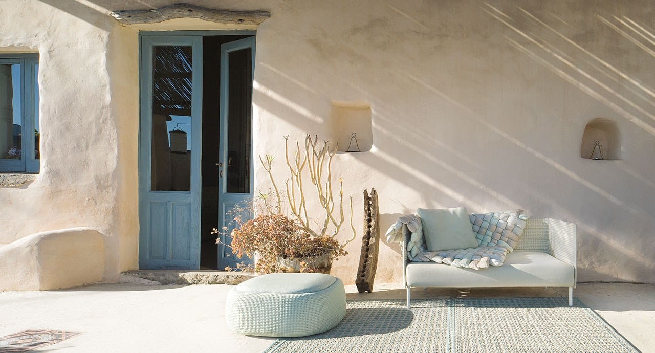 2-местный тканевый садовый диван Paola Lenti Frame On ARCH-00074687 - Вид №1