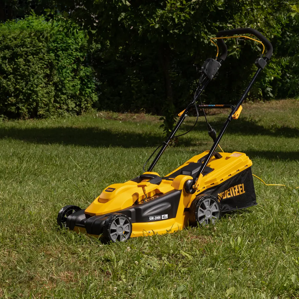 Газонокосилка электрическая Denzel GM-2000 2000 Вт 43 см 83837862 STLM-2167247  - Вид №11