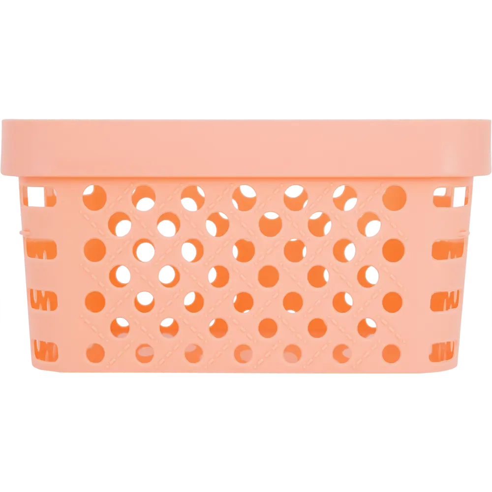 Корзина Eternity 25x17x13 см 4 л полипропилен цвет коралловый 82999620 STLM-2102556 Santreyd  - Вид №5