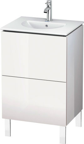 LC660407171 Тумбочка напольная L-Cube #LC6604 520 x 419 мм Средиземноморский дуб Duravit - Вид №1