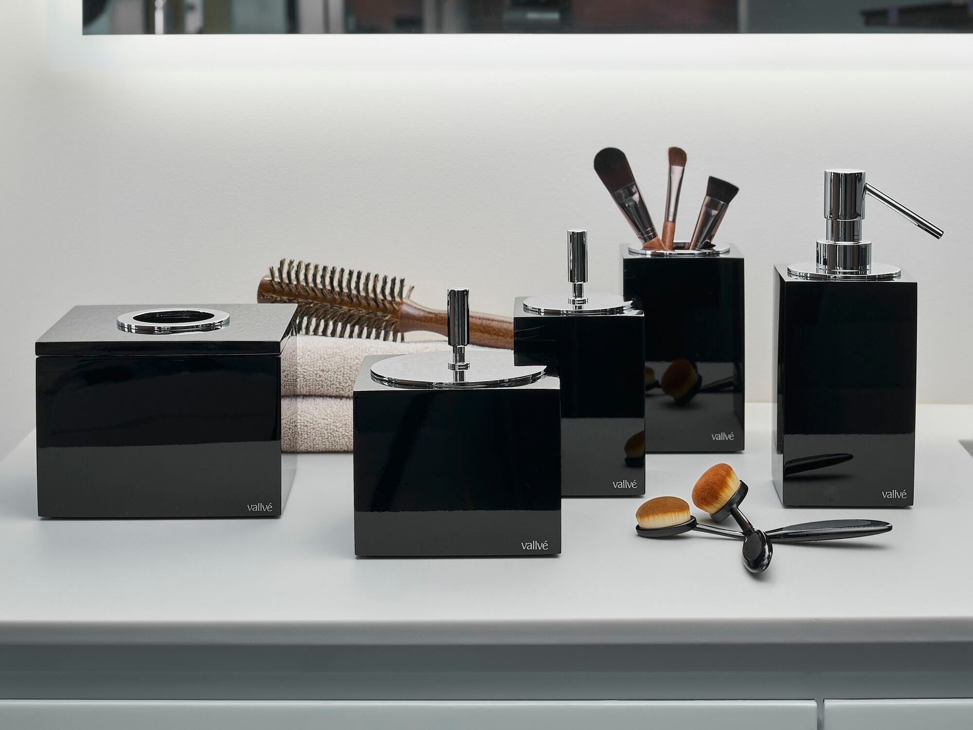 Мусорная корзина из смолы Vallvé блеск ARCH-00022915 - Вид №4