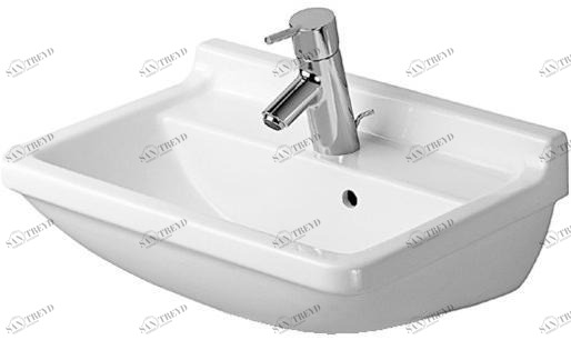 030050 Подвесная раковина настенная овальная Duravit Starck 3 белая