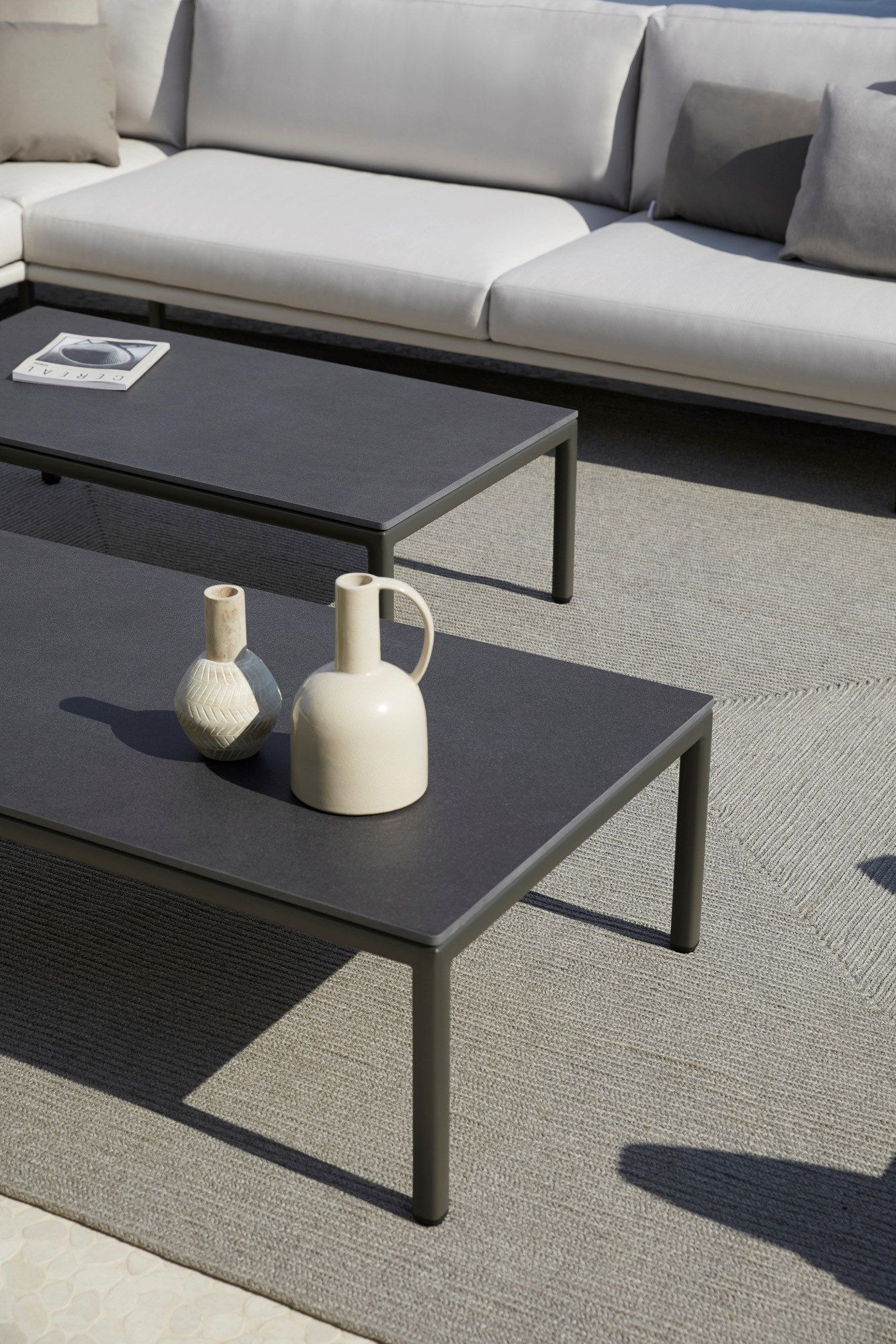 Прямоугольный садовый столик с керамической столешницей POINT Long Island ARCH-00056265 - Вид №5