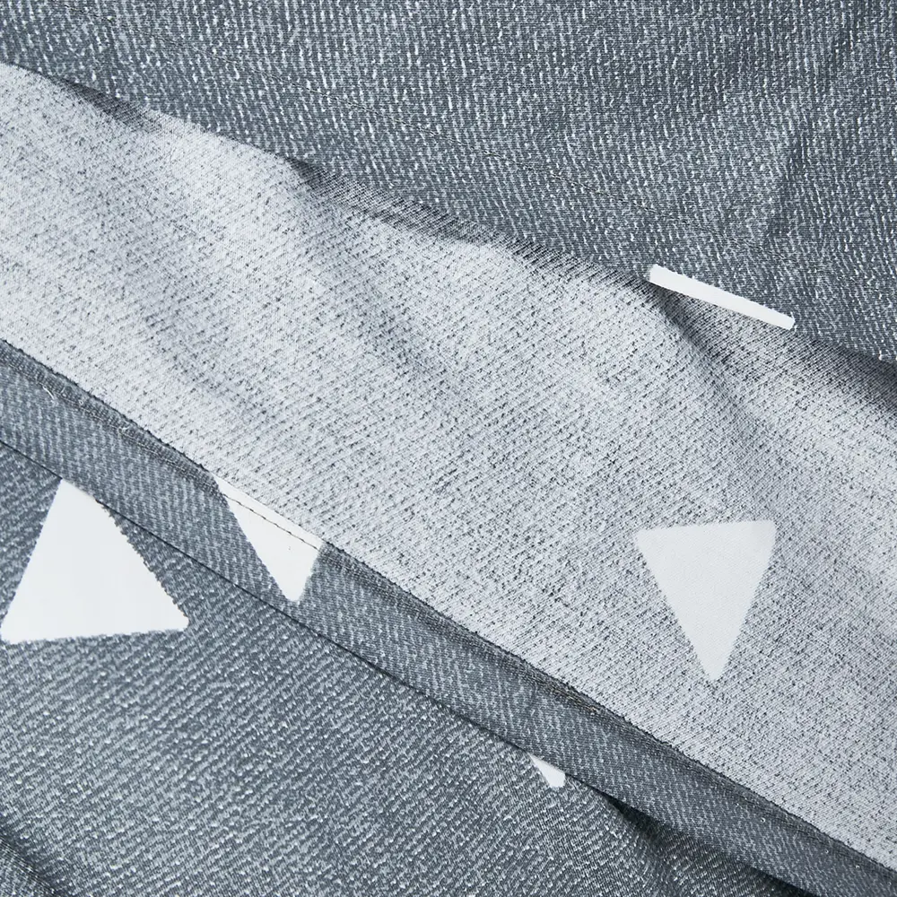 Шуйские ситцы: Комплект постельного белья «Дом снов Триада» — уют в серо-белых тонах 89338189 STLM-1070580 - Вид №3