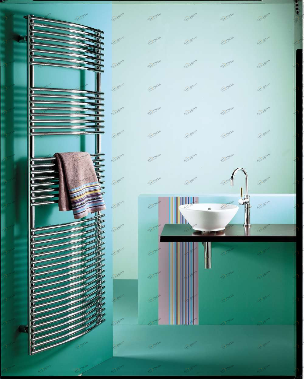 Водяной радиатор CKO-086-050 Kéva Spa Chromé Acova 860 