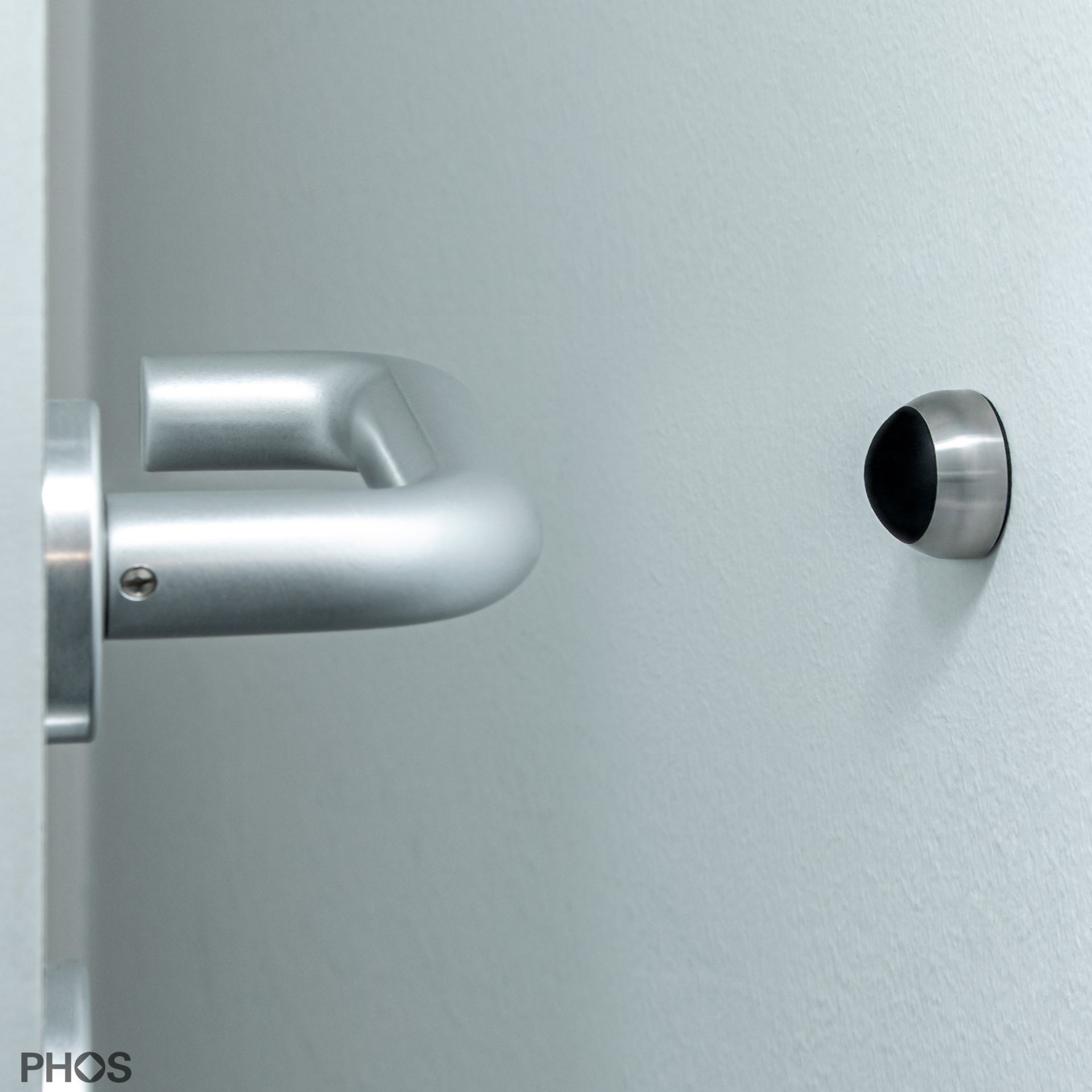 TSW30-11 Небольшой настенный дверной упор, модель с лампочкой PHOS  - Вид №1