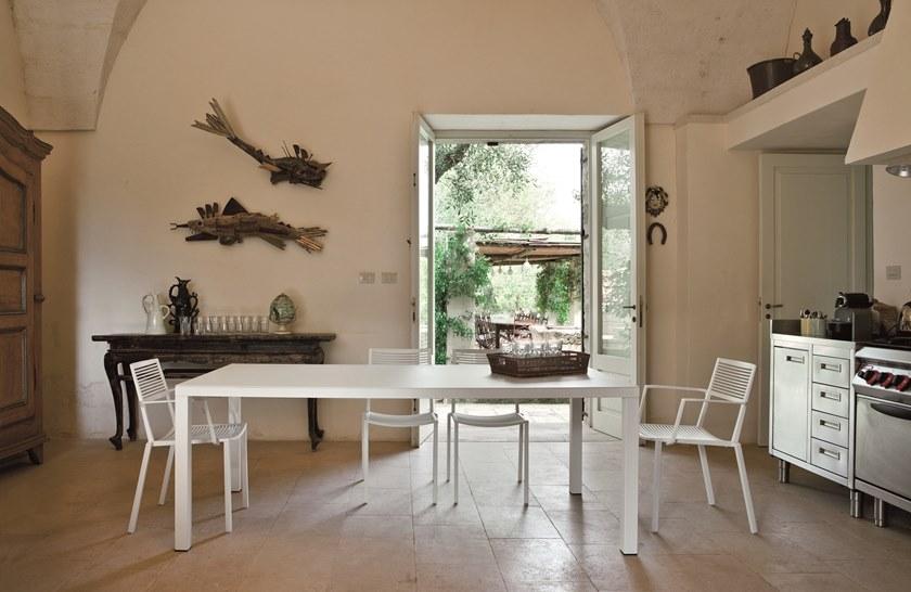 FAST Прямоугольный алюминиевый высокий стол Omnia selection sun-id-1483506 - Вид №3