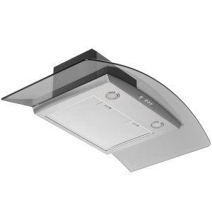 1222381 Вытяжка каминная ELIKOR Аметист 90Н-650-К3Д серебристый/прозрачный