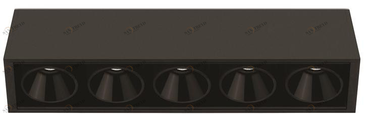 Arkoslight Несколько светодиодных прожекторов из алюминия Black foster surface sun-id-1431885